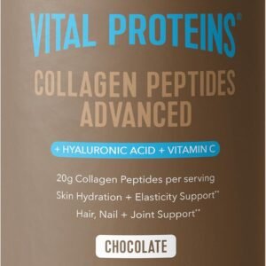 Vital proteins collagen peptides advanced with hyaluronic acid and vitamin C