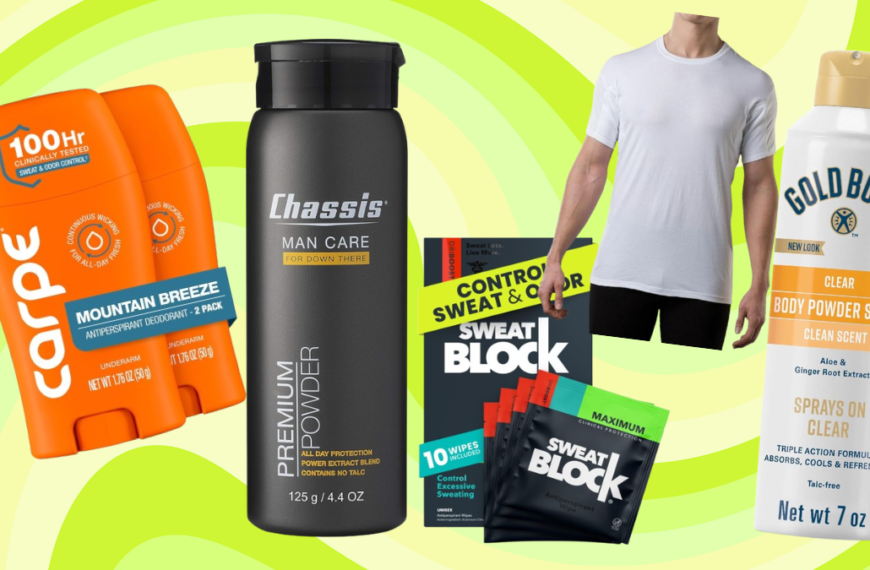 7 Products for People Who Sweat Through Their Clothes Before 10AM