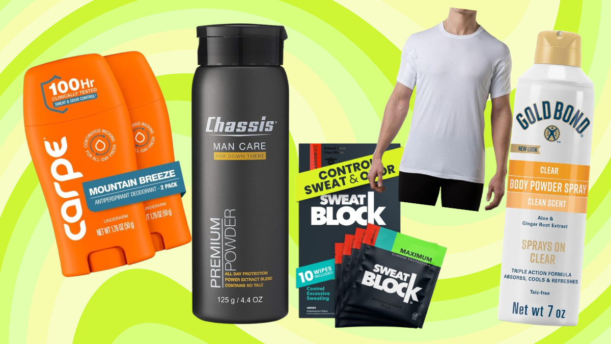 7 Products for People Who Sweat Through Their Clothes Before 10AM